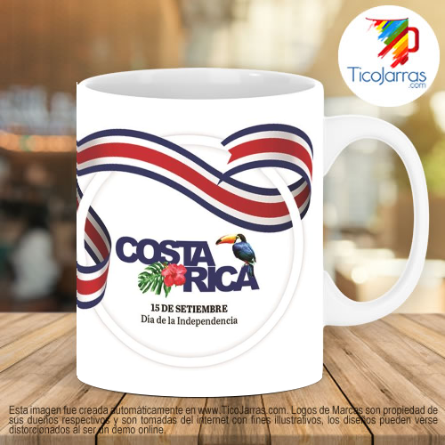 Tazas Personalizadas en Costa Rica Carreta tipica