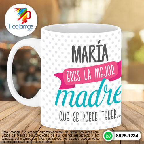 Jarras Personalizadas Eres la Mejor Madre que se puede tener