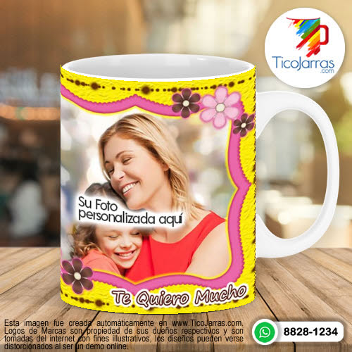 Tazas Personalizadas en Costa Rica Feliz Día de la Madre