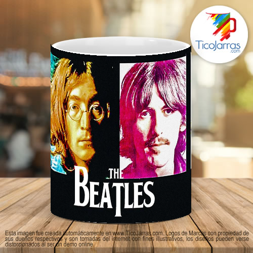 Tazas Personalizadas The Beatles