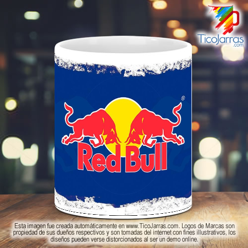 Tazas Personalizadas en Costa Rica RedBull