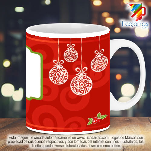 Diseños Personalizadas Taza Navidad  con foto