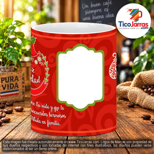 Taza Navidad  con foto - imagen 2