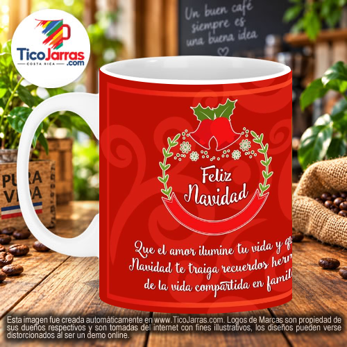 Taza Navidad  con foto - imagen 3