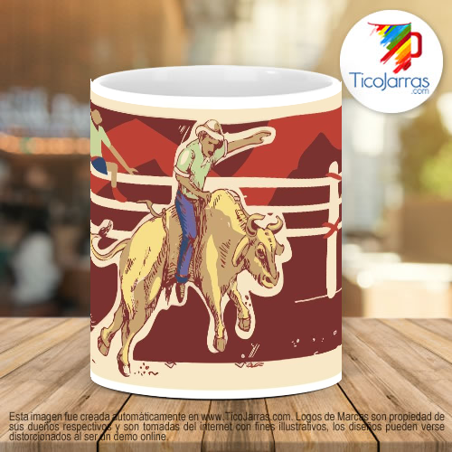 Tazas Personalizadas Toros de Costa Rica