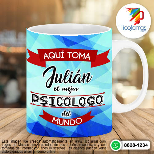 Tazas Personalizadas en Costa Rica Aquí Toma el Mejor Psicólogo