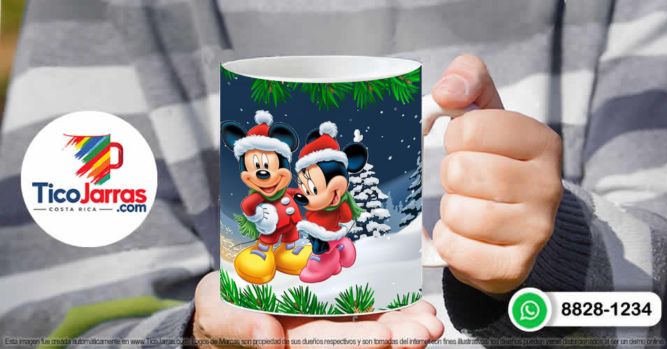 Taza de Navidad - Mickey Mouse - imagen 4