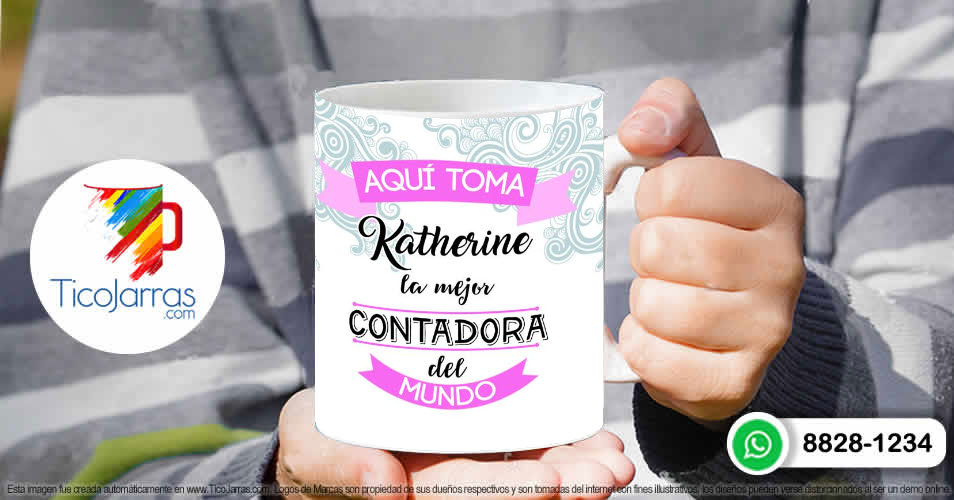 Tazas Personalizadas en Costa Rica Aquí Toma la Mejor Contadora