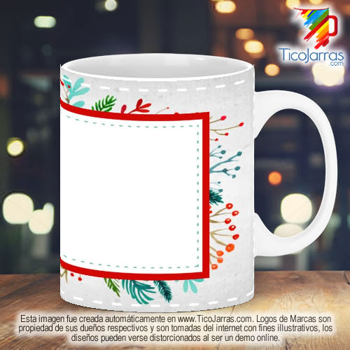 Diseños Personalizadas Taza Navideña