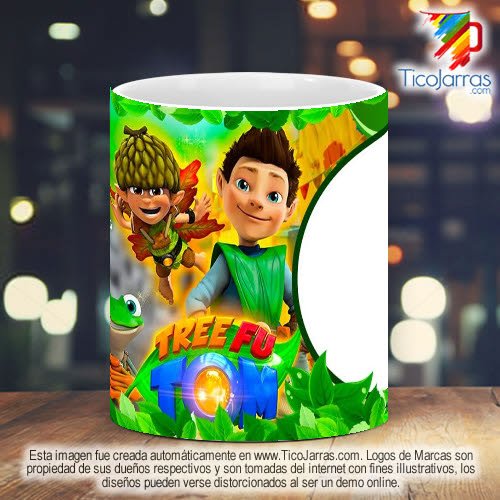 Tazas Personalizadas Tree Fu Tom