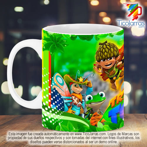 Jarras Personalizadas Tree Fu Tom