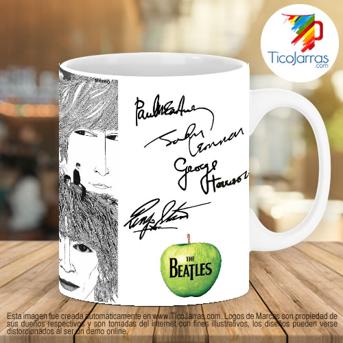 Tazas Personalizadas en Costa Rica Jarra Personalizada The Beatles Revolver