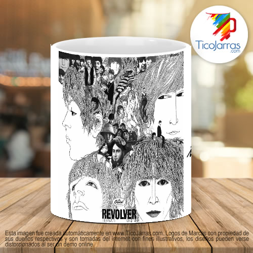 Tazas Personalizadas Jarra Personalizada The Beatles Revolver