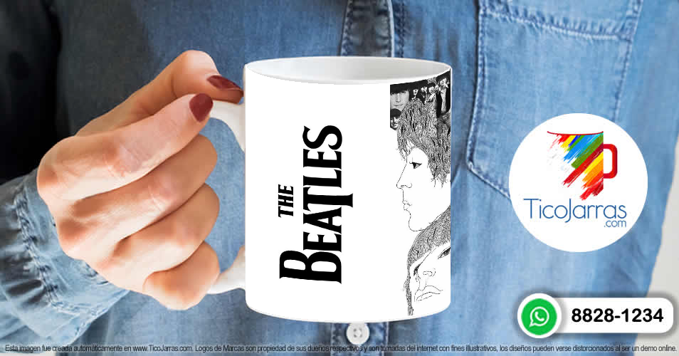 Artículos Personalizados Jarra Personalizada The Beatles Revolver