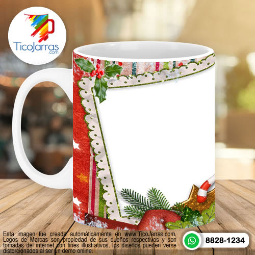 Jarras Personalizadas Taza de Navidad