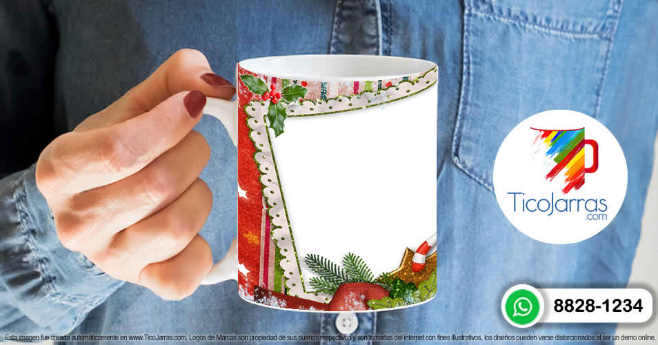 Artículos Personalizados Taza de Navidad