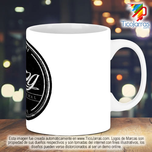 Diseños Personalizadas Taza Billabong Circle