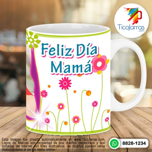 Tazas Personalizadas en Costa Rica Feliz Día Mamá