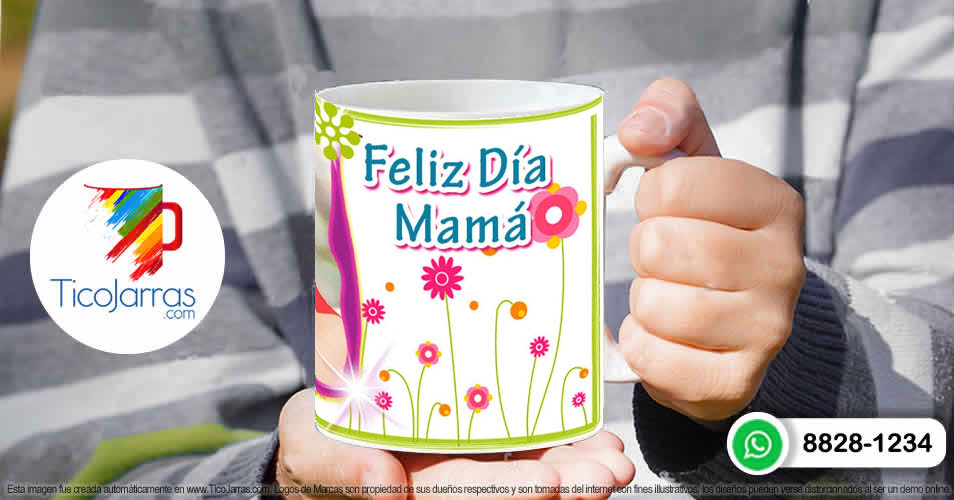 Tazas Personalizadas en Costa Rica Feliz Día Mamá