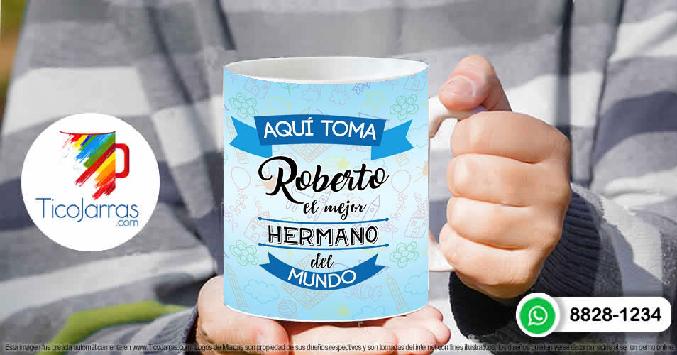 Tazas Personalizadas en Costa Rica Hermano