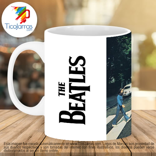 Jarra Personalizada The Beatles