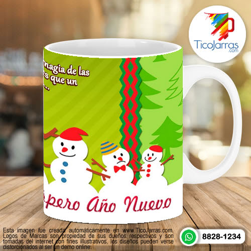 Diseños Personalizadas Taza de Navidad