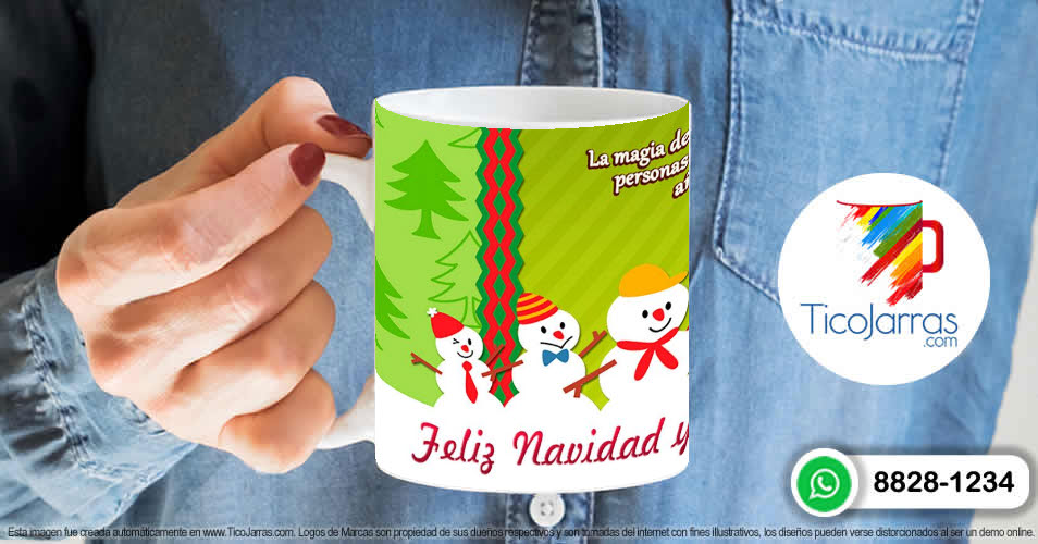 Artículos Personalizados Taza de Navidad