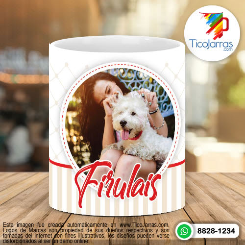 Tazas Personalizadas en Costa Rica Diseño con foto Mascota