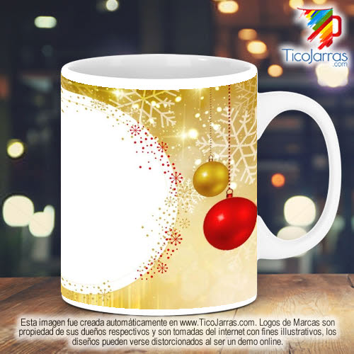 Tazas Personalizadas en Costa Rica Taza Navideña