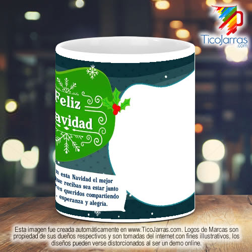 Tazas Personalizadas Taza Navidad con foto personalizada