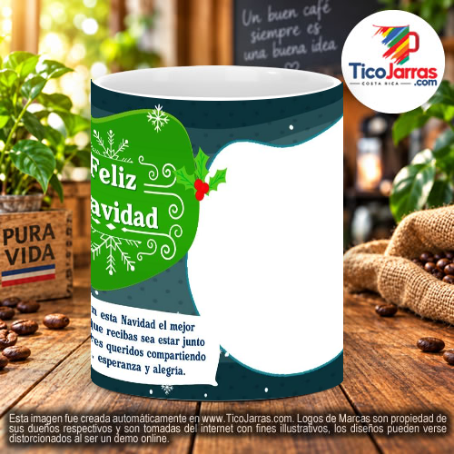 Taza Navidad con foto personalizada - imagen 2