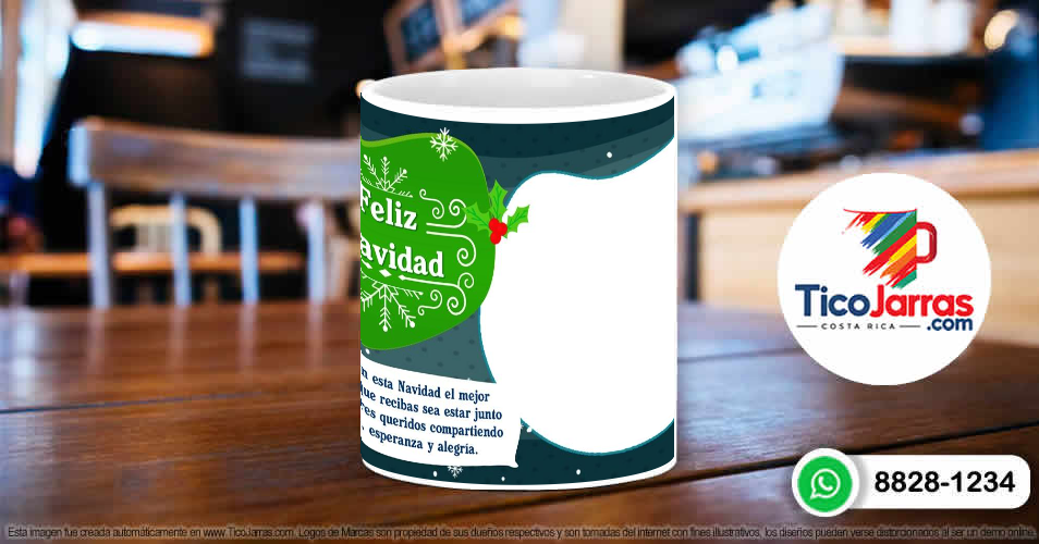 Taza Navidad con foto personalizada - imagen 5