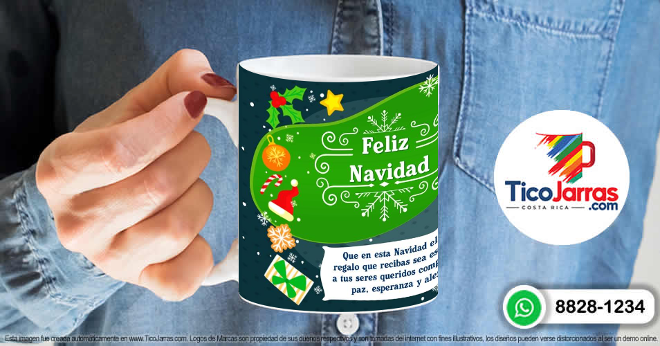 Taza Navidad con foto personalizada - imagen 6