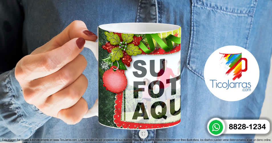 Artículos Personalizados Taza de Navidad