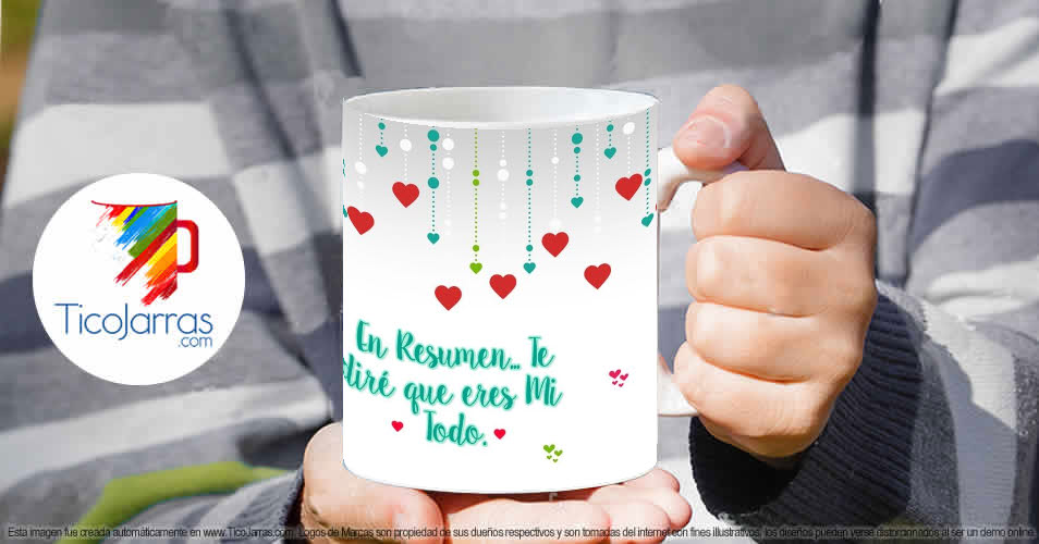 Tazas Personalizadas en Costa Rica Feliz Día de los Enamorados