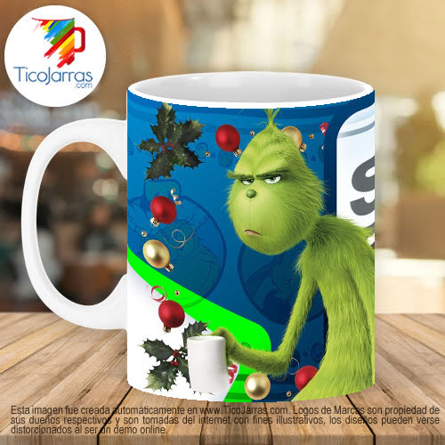 Jarras Personalizadas El Grinch