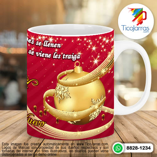 Tazas Personalizadas en Costa Rica Taza de Navidad