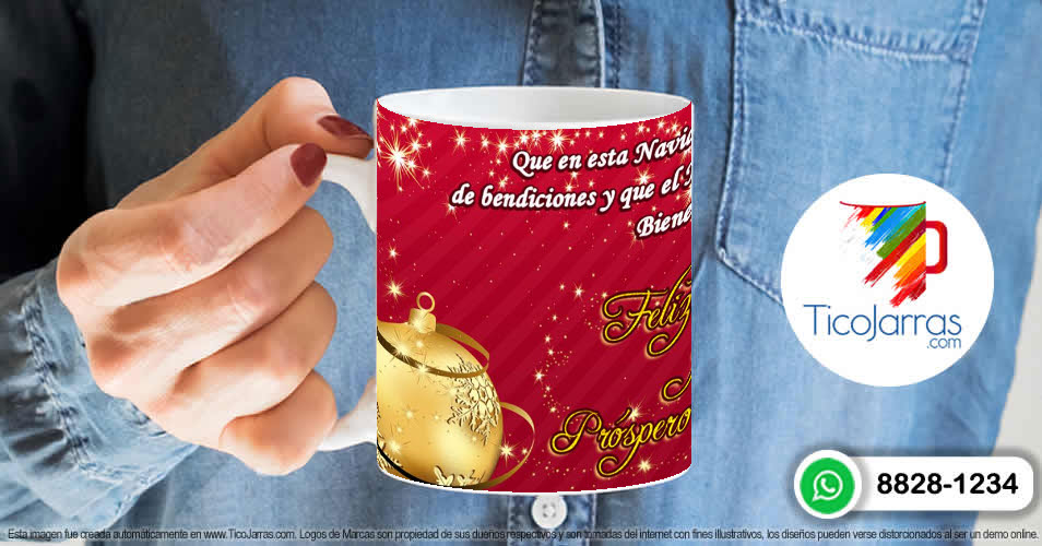 Artículos Personalizados Taza de Navidad