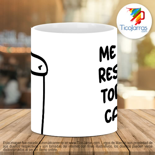 Tazas Personalizadas Flork - me gusta resolver todo con calma