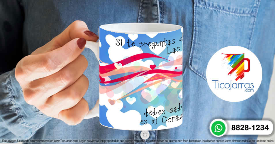 Tazas Personalizadas en Costa Rica Te Quiero