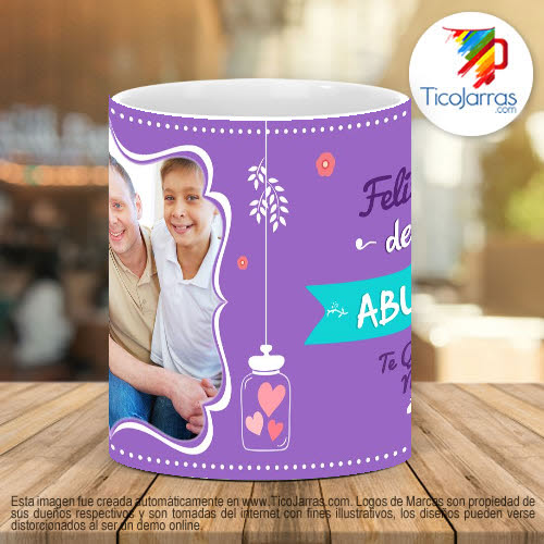 Tazas Personalizadas Feliz Día de la Abuela