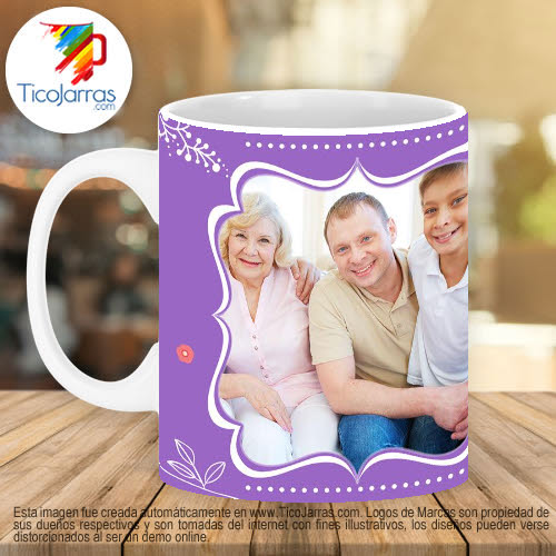 Tazas Personalizadas en Costa Rica Feliz Día de la Abuela