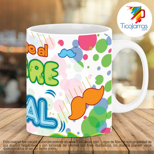 Tazas Personalizadas en Costa Rica Un homenaje al Hombre más Genial - Día del Hombre