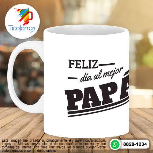 Jarras Personalizadas Feliz Día del Padre