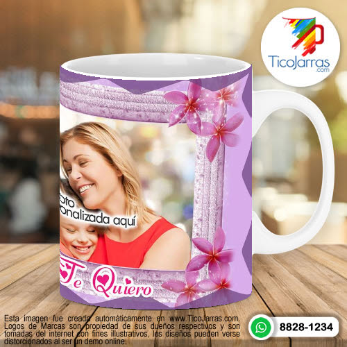 Tazas Personalizadas en Costa Rica Feliz Día Mami