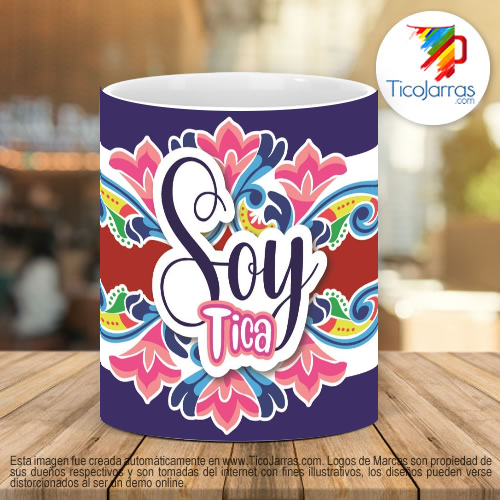 Tazas Personalizadas Soy Tica