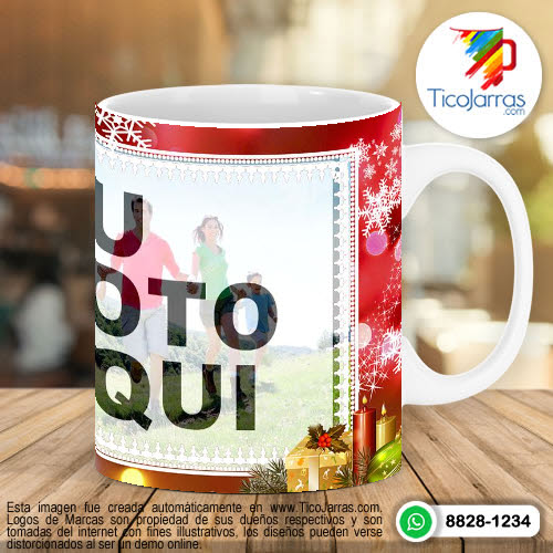 Tazas Personalizadas en Costa Rica Taza de Navidad