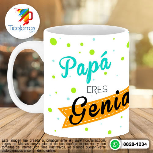 Jarras Personalizadas Feliz Día del Padre