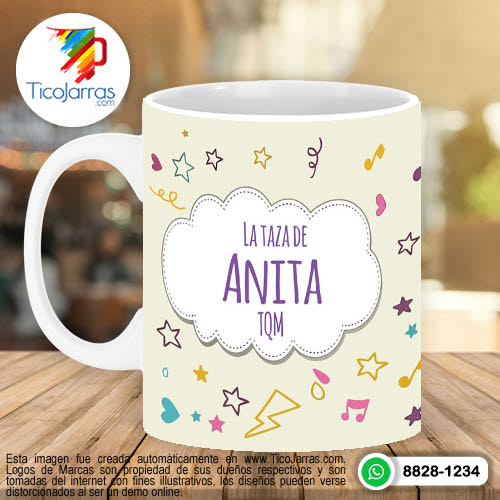 Jarras Personalizadas Taza infantil - Unicornio