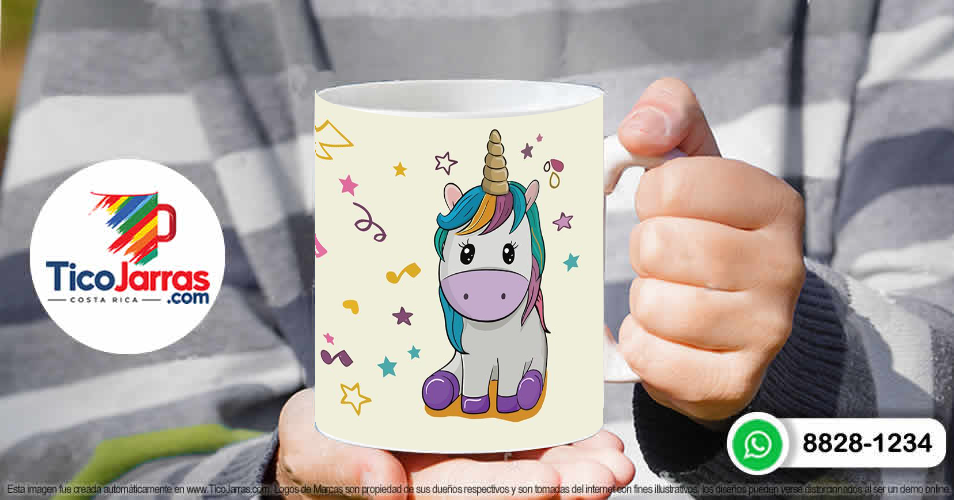 Taza infantil - Unicornio - imagen 4